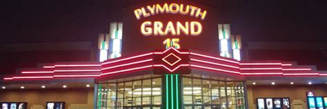 Plymouth grand 15 showtimes